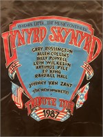 Lynyrd Skynyrd 1987 concert vest silk.  RARE!