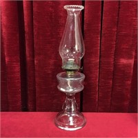 1890s Bryce Bros USA 16" 8-Point Base Oil Lamp