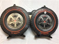 2 Hot Wheels Ralley cases by Mattel