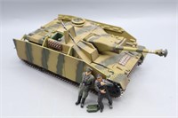 Set "21st C. Toys" Tank and Soldiers