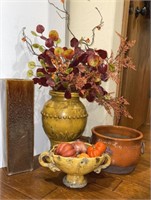 Assorted Ceramic Planters, Vases