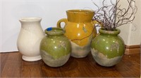 4 - Large Ceramic Vases