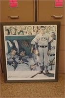 Norman Rockwell Chicago Cubs Print