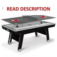 2-in-1 Air Hockey Table with Table Tennis Top