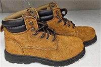 BRAHMA Suede Leather Work Boots Lightweight