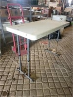 4' Folding Table - Adjustable by LifeTime