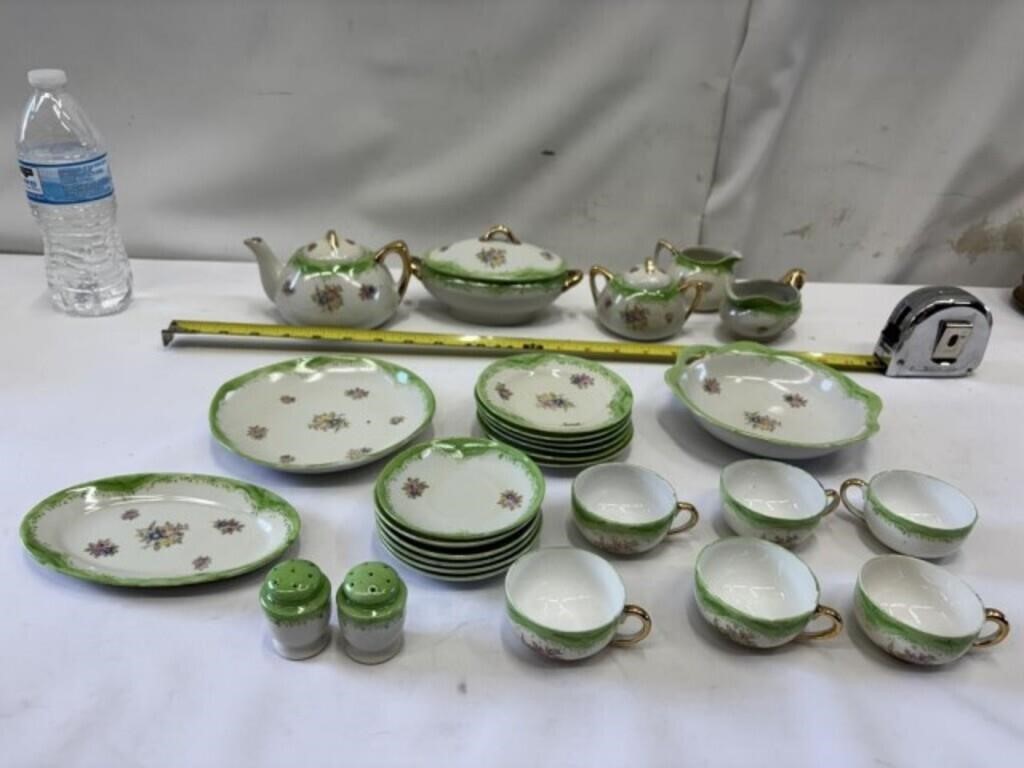 Vintage childs china tea set made in occupied