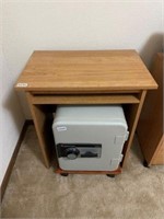 Wooden printer stand