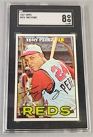 1967 Tony Perez SGC 8 Baseball Card