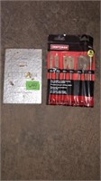 WOOD DRILL BIT SET & CRAFTSMAN DRILL BIT SET