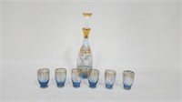 ANTIQUE 8PC DECANTER SET