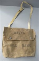 Davis gas mask military bag.