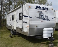2007 PUMA  25ft Camper Trailer, Single Slide,