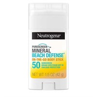(4pack)Neutrogena Purescreen+ Beach Defense Minera