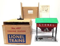 Postwar Lionel 497 Coaling Station in original box