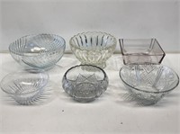 6 Glass Bowls