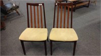 MID CENTURY G PLAN DINING CHAIRS (6x)