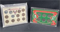 Patriotic WWII Pennies Set + Frontier Nickel Set