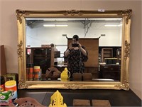 Heavy Framed Hall Mirror By Carolina Mirror Co.