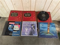 6 Vinyl Record Boxsets W/ 45s Classical Music