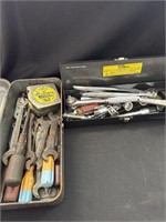 2 SMALL BOXES W/ASST. TOOLS