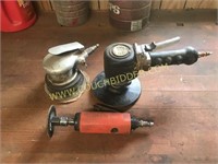 3 pneumatic grinding sanding tools