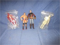 Wrestler and Action Figure