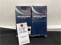 2 Bricks CCI Large Pistol Primers