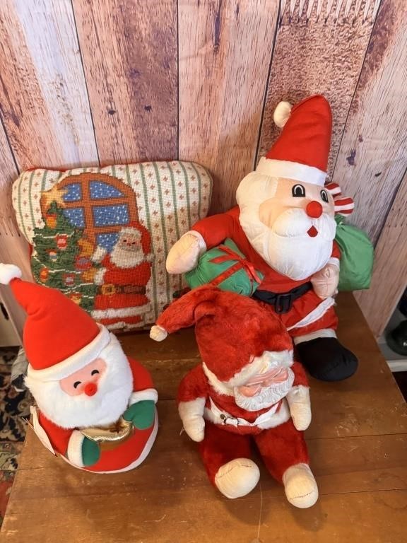 4 Pc Christmas Decor