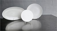 APPROX. 24 PCS WHITE PORCELAIN DISHWARE