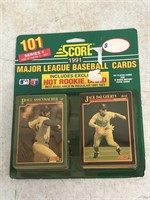 1991 score baseball pack 101 cards