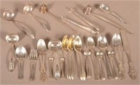 Lot of Various Sterling Silver Flatware Items.