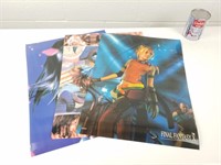 3 affiches/posters dont Final Fantasy X