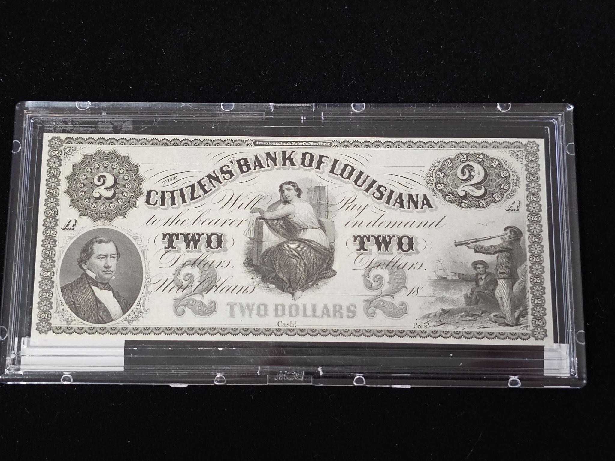 July 19, 2024 US & Confederate Currency Online Only Auction