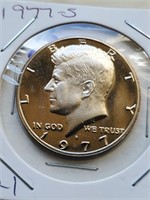 1977-S Clad Proof Kennedy Half Dollar