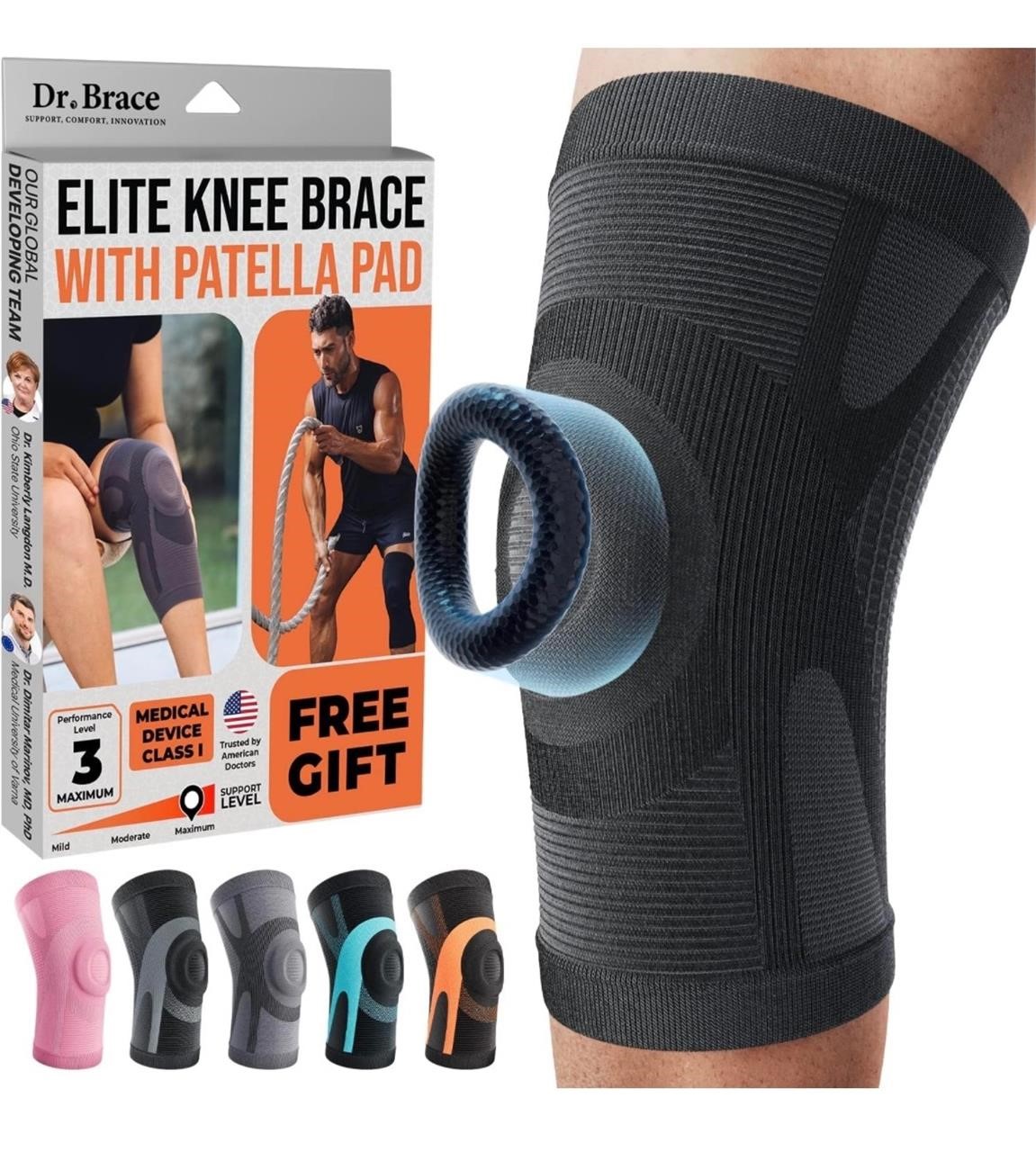 Knee Brace For Knee Pain, Compression Patella Pad