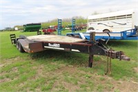 1995 Felling 102" x 17' Sprayer Trailer #No Title