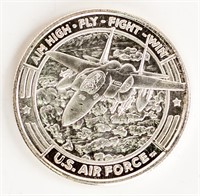Coin U.S. Air Force 1 Troy Ounce .999 Silver