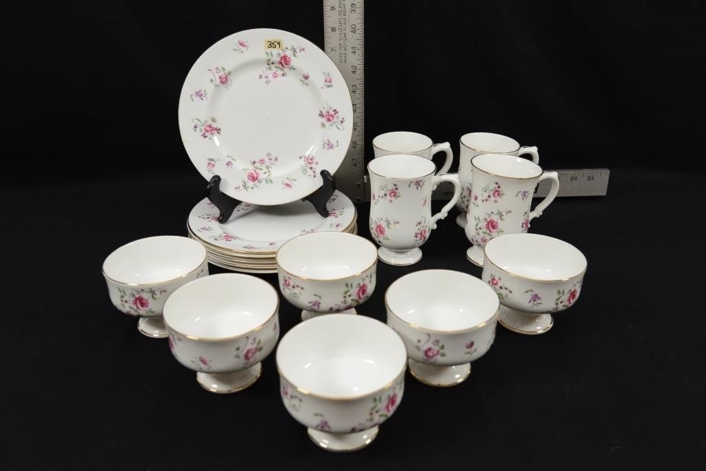 MADE IN ENGLAND ROYAL VICTORIA CHINA SET