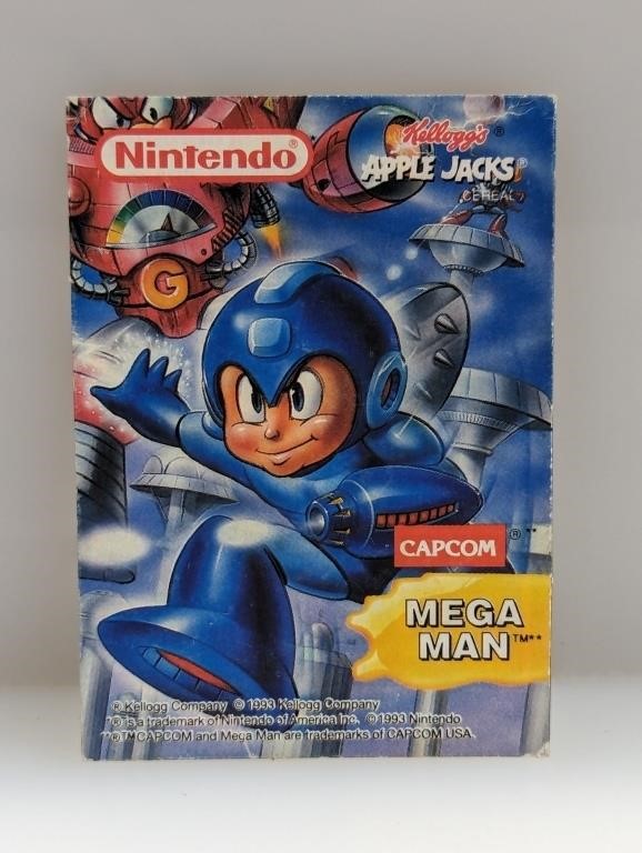 1993 Nintendo Kellogg's Apple Jacks Mega Man