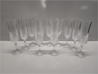 FLAT OF CRYSTAL GLASSES #2