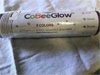 50 Premium 8 in glowstick bracelets 9 colors