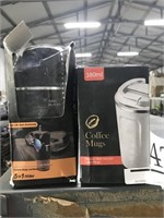 Car functional 5in1 holder & stainless coffee mug