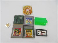 5 jeux dont Nintendo Game Boy