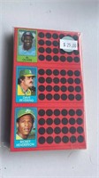 1981 TOPPS SCRATCH OFF Complete Set 36 cards - 108