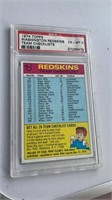 1974 Topps Wasgington Redskins Team Checklists PSA