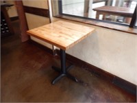 Authentic Wood Dinning Table  24" X 24"