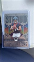 C.J. Stroud 2023 Panini Mosaic Introductions RC Ca