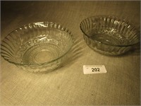 Two Glass Bowls