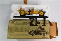 1911 Vintage Die cast car wood base